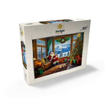Santa Lodge 500 Jigsaw Puzzle box view2