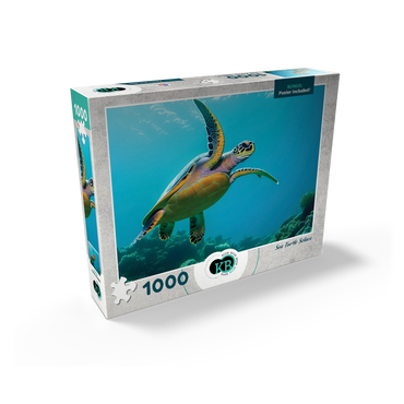 Sea Life Photography: Sea Turtle 1000 Jigsaw Puzzle box view2