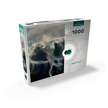 Sea Life Photography: Ocean Jellyfish 1000 Jigsaw Puzzle box view2
