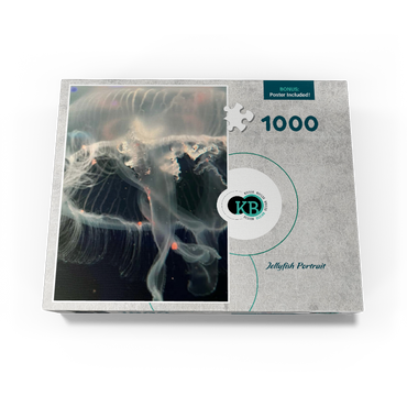 Sea Life Photography: Ocean Jellyfish 1000 Jigsaw Puzzle box view3