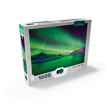 Nature Photography: Northern Lights Winters Night Show 1000 Jigsaw Puzzle box view2
