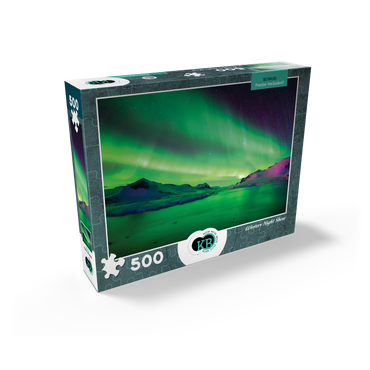Nature Photography: Northern Lights Winters Night Show 500 Jigsaw Puzzle box view2