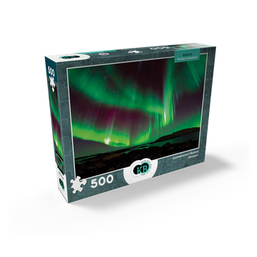 Nature Photography: Northern Lights Luminescent Aurora Horizon 500 Jigsaw Puzzle box view2