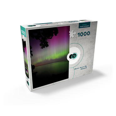 Nature Photography: Northern Lights, Night Sky, Minnesota, USA 1000 Jigsaw Puzzle box view2