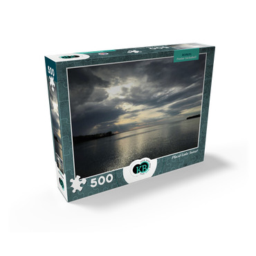 Nature Photography: Placid Lake Sunset, Minnesota, USA 500 Jigsaw Puzzle box view2