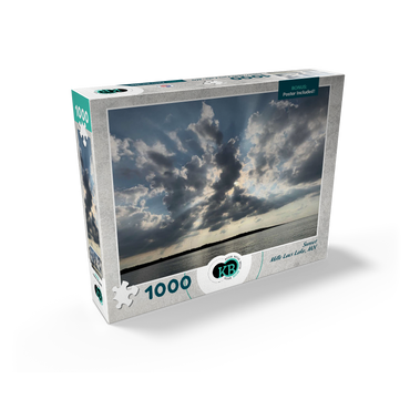 Nature Photography: Sunset Mille Lacs Lake, Minnesota, USA 1000 Jigsaw Puzzle box view2