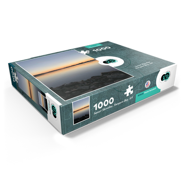 Nature Photography: Sunset Shoreline, Sturgeon Bay, Wisconsin, USA 500 Jigsaw Puzzle box view1