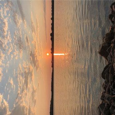 Nature Photography: Sturgeon Bay Sunset, Wisconsin, USA 1000 Jigsaw Puzzle 3D Modell