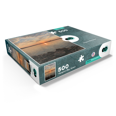 Nature Photography: Sturgeon Bay Sunset, Wisconsin, USA 500 Jigsaw Puzzle box view1