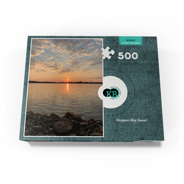 Nature Photography: Sturgeon Bay Sunset, Wisconsin, USA 500 Jigsaw Puzzle box view3