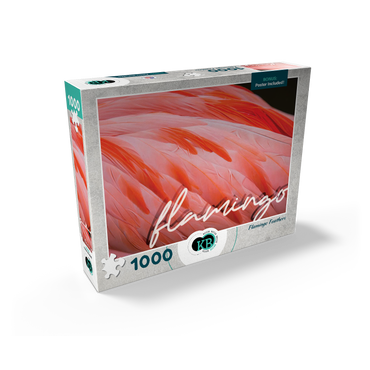 Animal Photography: Flamingo Feathers, Birds no.3 1000 Jigsaw Puzzle box view2