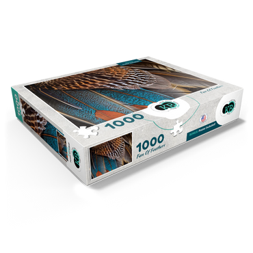 Animal Photography: Fan of Feathers, Birds no.4 1000 Jigsaw Puzzle box view1