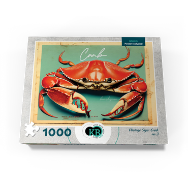 Vintage Artwork: Crab Sign, no.3 1000 Jigsaw Puzzle box view3