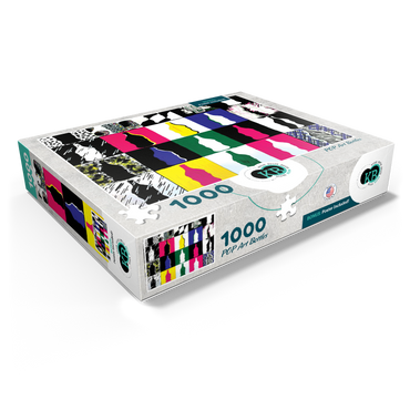 Illustration Artwork: POP Art Bottles 1000 Jigsaw Puzzle box view1