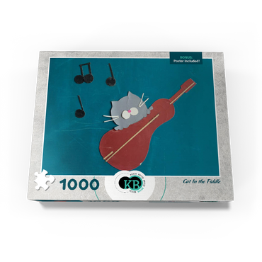 Illustration Artwork: Cat In The Fiddle 1000 Jigsaw Puzzle box view3