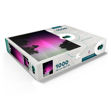 Nature Photography: Northern Lights, Aurora Night Sky 1000 Jigsaw Puzzle box view1