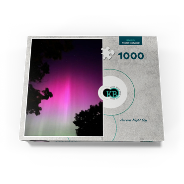 Nature Photography: Northern Lights, Aurora Night Sky 1000 Jigsaw Puzzle box view3