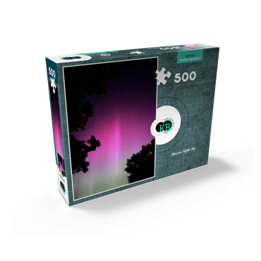Nature Photography: Northern Lights, Aurora Night Sky 500 Jigsaw Puzzle box view2