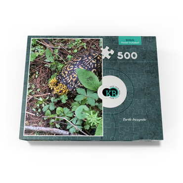 Animal Photography: Turtle Incognito 500 Jigsaw Puzzle box view3