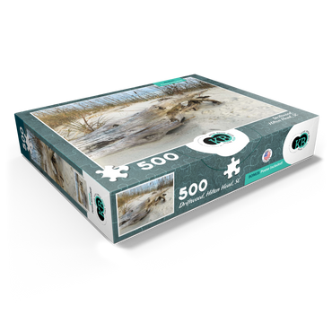 Nature Photography: Beach Driftwood, Hilton Head, South Carolina 500 Jigsaw Puzzle box view1
