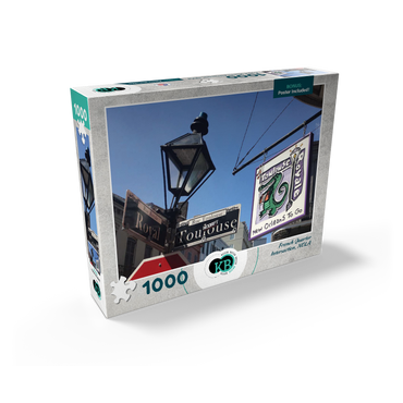 French Quarter Intersection- New Orleans, Louisianna 1000 Jigsaw Puzzle box view2