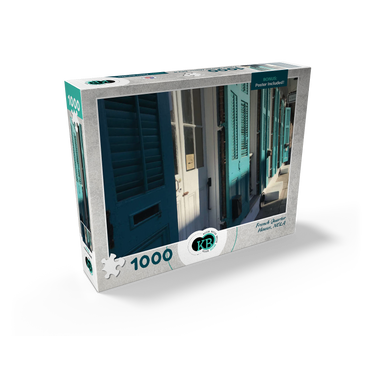 French Quarter, Streetside- New Orleans, Louisianna 1000 Jigsaw Puzzle box view2