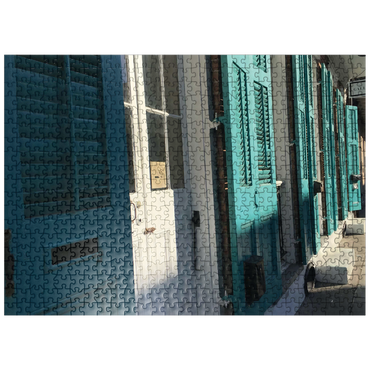 puzzleplate French Quarter, Streetside- New Orleans, Louisianna 500 Jigsaw Puzzle