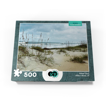 Nature Photography: Island Surf, Hilton Head, South Carolina 500 Jigsaw Puzzle box view3