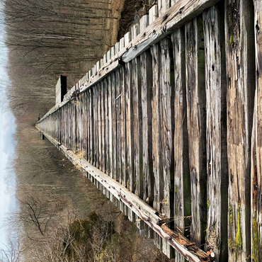 Train Tracks- Monon High Bridge, Indiana 500 Jigsaw Puzzle 3D Modell