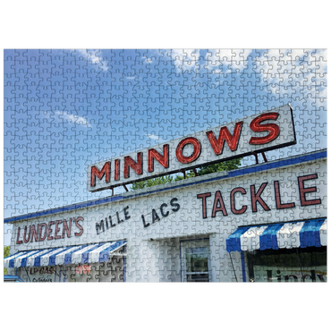 puzzleplate Nostalgic Times- Minnesota, USA 500 Jigsaw Puzzle