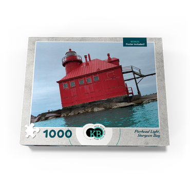 Pierhead Light- Sturgeon Bay, Wisconsin, no.1 1000 Jigsaw Puzzle box view3