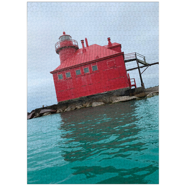puzzleplate Pierhead Light- Sturgeon Bay, Wisconsin, no.2 1000 Jigsaw Puzzle
