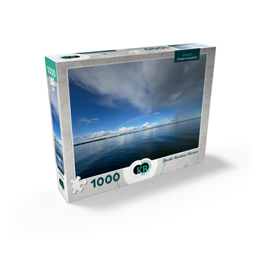 Nature Photography: Double Rainbow Horizon over Lake 1000 Jigsaw Puzzle box view2