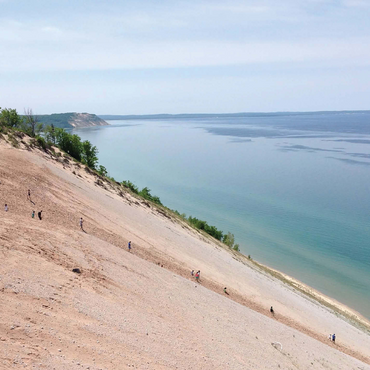 Nature Photography: Dune Climb, Sleeping Bear Dunes, Michigan 500 Jigsaw Puzzle 3D Modell