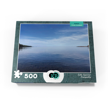 Nature Photography: Lake Superior Tranquility 500 Jigsaw Puzzle box view3