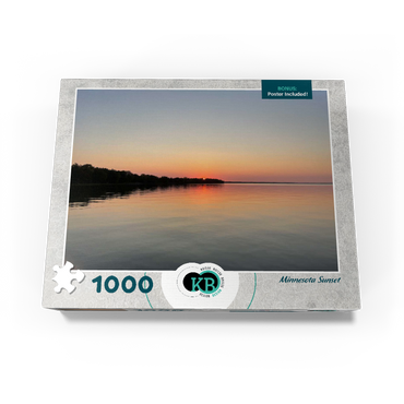 Nature Photography: Minnesota Sunset 1000 Jigsaw Puzzle box view3