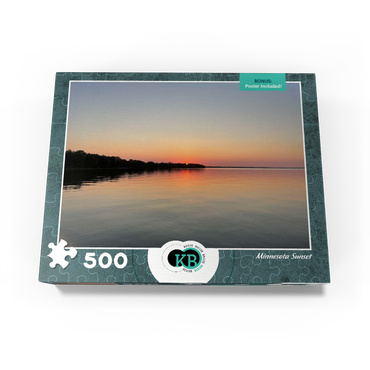 Nature Photography: Minnesota Sunset 500 Jigsaw Puzzle box view3