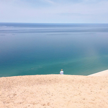 Nature Photography: Tranquil Shoreline, Sleeping Bear Dunes, Michigan 500 Jigsaw Puzzle 3D Modell