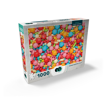 Macro Photography: Candy Explosion- no.1 1000 Jigsaw Puzzle box view2