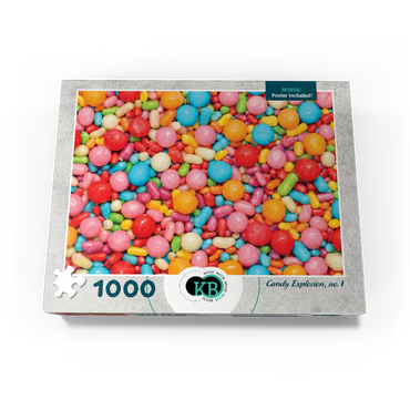 Macro Photography: Candy Explosion- no.1 1000 Jigsaw Puzzle box view3