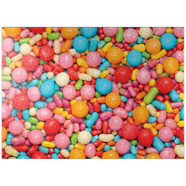 puzzleplate Macro Photography: Candy Explosion- no.1 1000 Jigsaw Puzzle