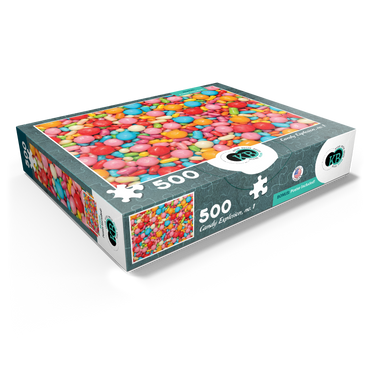 Macro Photography: Candy Explosion- no.1 500 Jigsaw Puzzle box view1