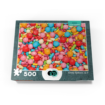 Macro Photography: Candy Explosion- no.1 500 Jigsaw Puzzle box view3