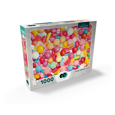 Macro Photography: Candy Explosion- no.2 1000 Jigsaw Puzzle box view2