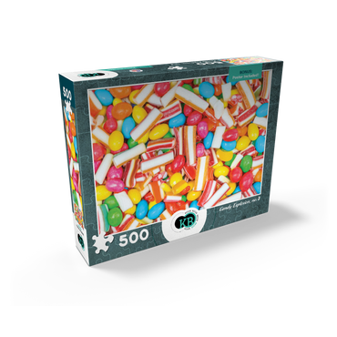 Macro Photography: Candy Explosion- no.3 500 Jigsaw Puzzle box view2