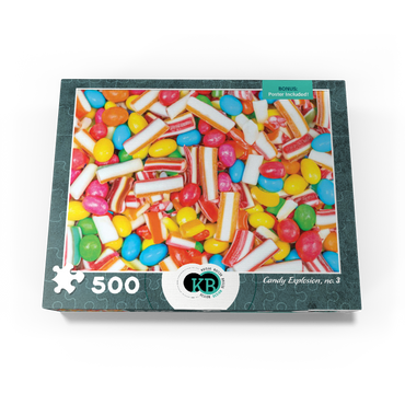 Macro Photography: Candy Explosion- no.3 500 Jigsaw Puzzle box view3