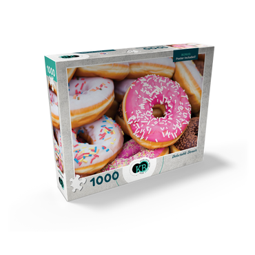 Macro Photography: Delectable Donuts 1000 Jigsaw Puzzle box view2