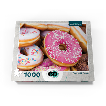 Macro Photography: Delectable Donuts 1000 Jigsaw Puzzle box view3