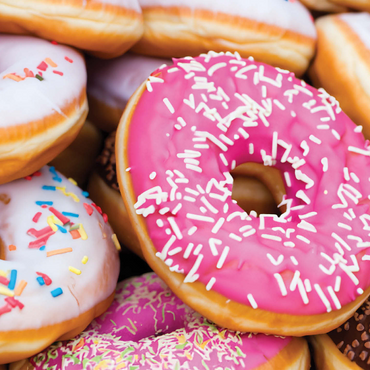 Macro Photography: Delectable Donuts 1000 Jigsaw Puzzle 3D Modell