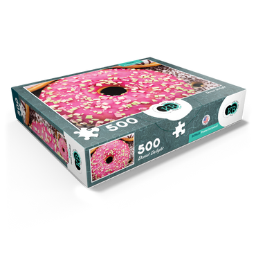 Macro Photography: Donut Delight 500 Jigsaw Puzzle box view1